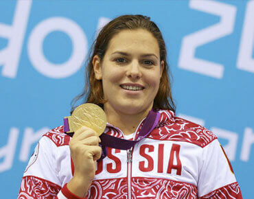 Савченко О.В. Мастер спорта России по плаванию, многократная чемпионка Летних Параолимпийских игр