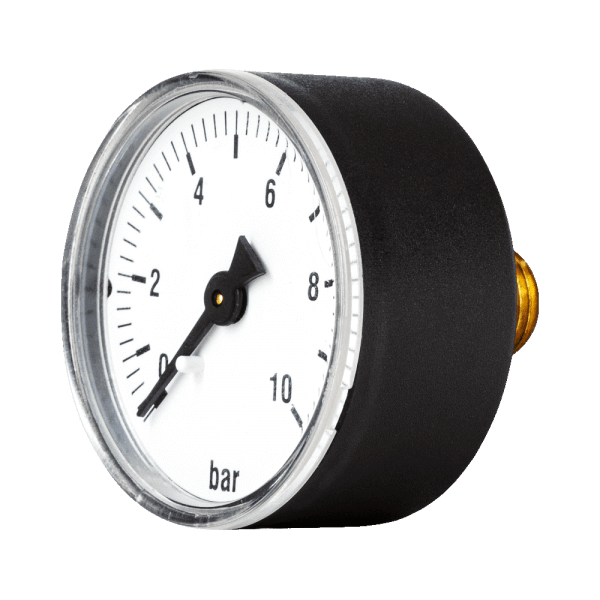84654 Manometer 1/4 0-10 bar axial Манометр аксиальный